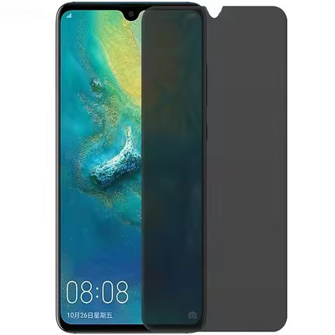 2Pcs 2.5D Anti-spy Privacy Tempered Glass For Huawei Mate 20 X Mate20 Mate 20X 30 Lite Screen Protec