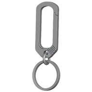 Titanium Buckle Keychain Titanium Alloy Simplicity Buckles Camping Accessories Outdoor Pocket Tool