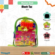 BLOCK BAG 8238 CHILDREN'S TOY BLOCK RAJAWALI GAJAHMADA TOY SHOP/