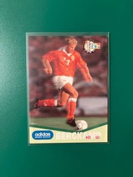 絕版罕有 World Cup USA 1994 美國世界杯  1994年 Holland 荷蘭 Bergkamp 栢金球員卡 足球卡 Football Collection Card Adidas x