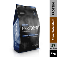 Whey Protein Performa (Chocolate/Vanilla/Milk Tea/Coffee) 1kg - One Shot Nutrition Performa Protein 
