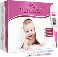 Easy@Home Ovulation Test Kit: 50 Strips &amp; 20 Early Pregnancy Tests One Basal Body Thermometer -