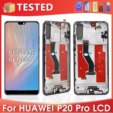 6.1''For HUAWEI P20 Pro For P20Pro CLT-L29C L29 L09 AL01 TL01 LCD Display Touch Screen Digitizer Ass