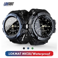 LOKMAT MK28 Smart Watch Waterproof Fitness Tracker Pedometer Reminder Bluetooth Smartwatch 12 Months Standby For iOS And