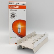 OSRAM OSRAM 64132 12V 6W E1 2EV H6W U BAX9s Beveled Car Bulb