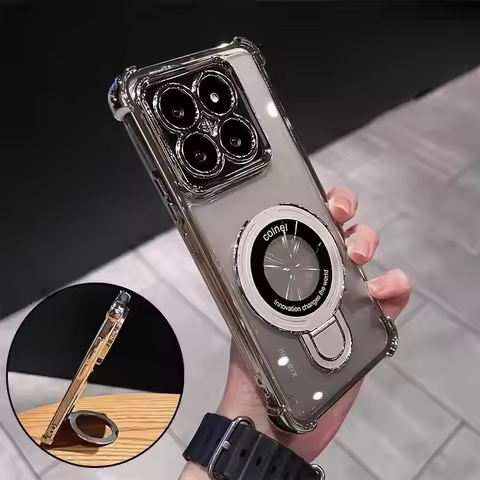 Shockproof Magnetic Bracket Phone Case For Huawei Honor X7C X8C X8B X8A X7B X7A X9B X9C X6A X6B X6C 