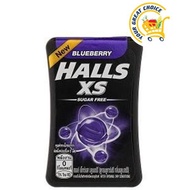 Berry Candy biru Halls XS 12.6g
