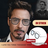 Avengers Tony Stark Iron Man Sun Glasses Vintage Metal Eyewear Steam Punk Sunglass Man Sunglasses