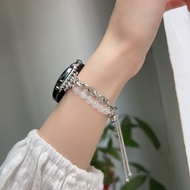 Dây Đeo Đồng Hồ GT5 4 41mm 3 Fit 2 Cho Huawei Honor Xiaomi OPPO Samsung Haylou Dây Đeo Bằng Thép Khô