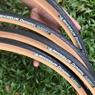 Michelin Dynamic Classic 700*25C/28C/32C  yellow edge tyre 60TPI road bicycle tyre