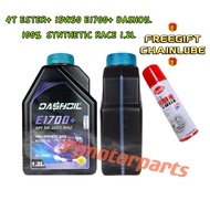 🎁FREEGIFT CHAINLUBE🎁 1.2L DASHOIL ESTER E1700 + E1700+ 4T FULLY 100% SYNTHETIC RACE 15W50 ENGINE DAS
