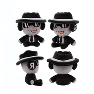 Forsaken Chance Plush Fun Black Suit Men Plushie Doll Chance Forsaken Toys Cartoon Dreamgame Mafioso