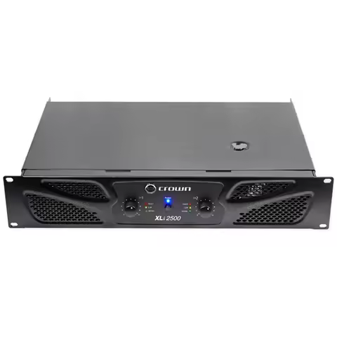 Crown XLi 2500 Power Amplifier Professional Audio DJ Equipment For Line Array Speakers Subwoofer Spe