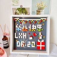 Send Graduation Season Gifts Photo Frame Creative Wooden Ornaments Friends Homemade Building Blocks 