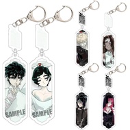 Anime Alien Stage Mizi Sua Ivan Till Hyuna Luka Cosplay Keychain Acrylic Cartoon Character Pendant K