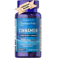 Puritan's Pride Cinnamon Complex with High Potency Chromium 1000 mg / 60 Capsules