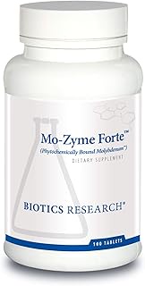 Biotics Research MoZyme Forte Molybdenum 150 Milligram, Liver Support, Detoxification, Essential Tra