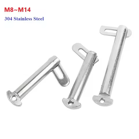 M8 M10 M12 M14 304 Stainless Steel Elbow Bolt Tongue Pin Marine B-Type Elbow Bolt Tongue Pin GB3473-