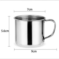 150ml steel mug (mini mug) DIY candle (ready stock Malaysia 🇲🇾)