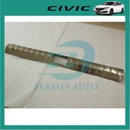 Honda Civic 10th Gen 2016-2020 Rear Bumper Guard Protector Berjaya Auto Aksesori Kereta