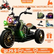 Motor elektrik budak Kereta mainan elektrik budak Motor Budak Motorcycle Baby Large three-wheel Moto