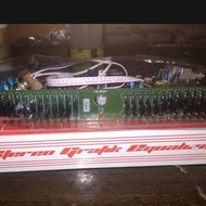 modul rangkaian kit equalizer  2x 15ch 30ch