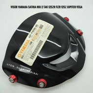 Visor + Bolts 4 Pcs Yamaha 125ZR 125Z Satria 2 Stroke FIZR Jupiter Z Vega ZR