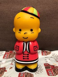 罕有日本 童星點心麵 膠公仔 錢甖 15cm