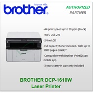 BROTHER DCP-1610W Laser Printer