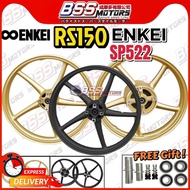 RS150 SP522 ENKEI Sport Rim RSX150 With Disc PNP 1.6/1.85 SIAP Free Bearing Bush Sport Rim SP522 ENK