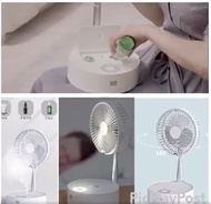 現貨*全新折疊搖頭版伸縮噴霧擴香可加濕風扇
