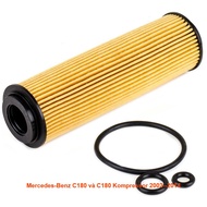 OE0025-1 JS Asakashi oil filter for Mercedes-Benz C180 and C180 Kompressor 2002-2014 271.180.00.09