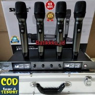 PROMO- MIC WIRELESS SHURE UR 4400 UR4400 FREE KOPER LAYAR PUTIH - GERBANG SHOP01