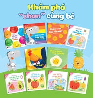 Sách - 10 cuốn Ehon Song Ngữ kèm file nghe - Cho Bé từ 0 đến 6 tuổi
