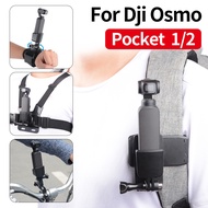 【YF】 DJI OSMO Pocket 2 Camera Accessories Expansion Chest Clip Bracket With Backpack Wrist Strap Mounting