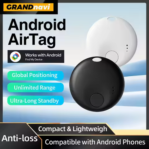 Bluetooth GPS Tracker for Android Phone Tag Work With Google Find App Key Parcel Bike Pets Smart Tag