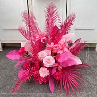 Wedding Aisle Decor Eucalyptus Silk Flower Rows