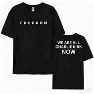 COD Charlie Kirk Freedom Cotton O-neck T-Shirt - Men's & Women's