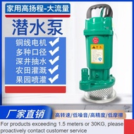 LP-8 ZHY/DD🥏Shanghai Water Pump Household220vSubmersible Pump Gao Yangcheng Large Flow Pump Farmland Irrigation Pumping