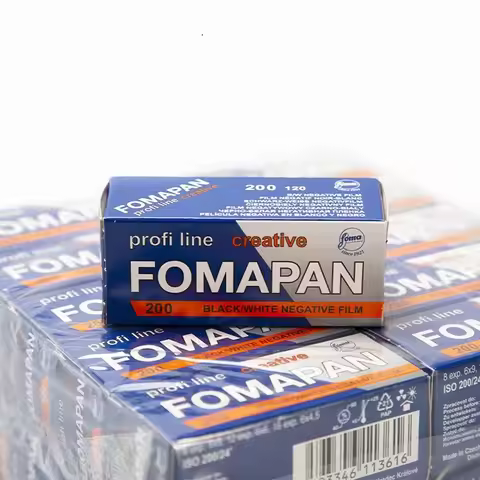 1-10 Rolls Original 120mm FOMAPAN 200 Black & White Negative Film ISO 200 120mm Film For Kodak/Ilfor