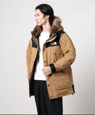 【吉米.tw】日本代購 The North Face 棕黑雙面 山系 北臉山地羽絨服 ND91935 Dec+