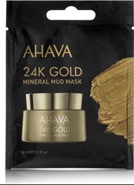 AHAVA 24K Gold Mineral Mud Mask 黃金面膜  6ml