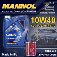 ❣Original MANNOL 7501 Classic 10w40 Semi Synthetic Engine Oil 4L HC Synthese MN7501♀