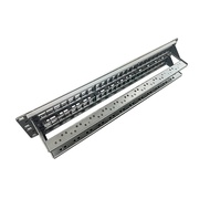 2U48-Port Module Wiring Rack Empty Rack Super Five Category Six Category 24-Port Non-Shielding Strai