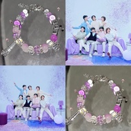 Bts bts bts Support Bracelet Merchandise Purple Microphone Bracelet Girlfriend Birthday Gift Length
