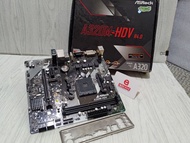 Mobo AMD A320 AM4 ASRock A320M-HDV R4.0 support Ryzen 3000