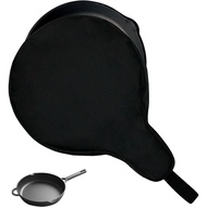 EATAKWARD Cast Iron Camping Skillet Bag for 8'' 10'' 12'' Skillets, Skillet Pan Storage Bag Water Re