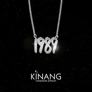 Kinang: "1989" Necklace (Taylor Swift inspired)