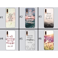 Bible Verse (C) Design Hard Case for Samsung Galaxy A7 2017 2018/J7 2016/J2 Prime/A13 4G/A23/A03s