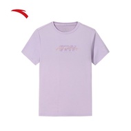 ANTA Women Training Short Sleeves Tee 1625B7124-3 -Purple (Baju Sukan Perempuan)